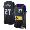 Muške NBA Dres Denver Nuggets Jamal Murray Nike 2023-24 City Edition Crno Swingman